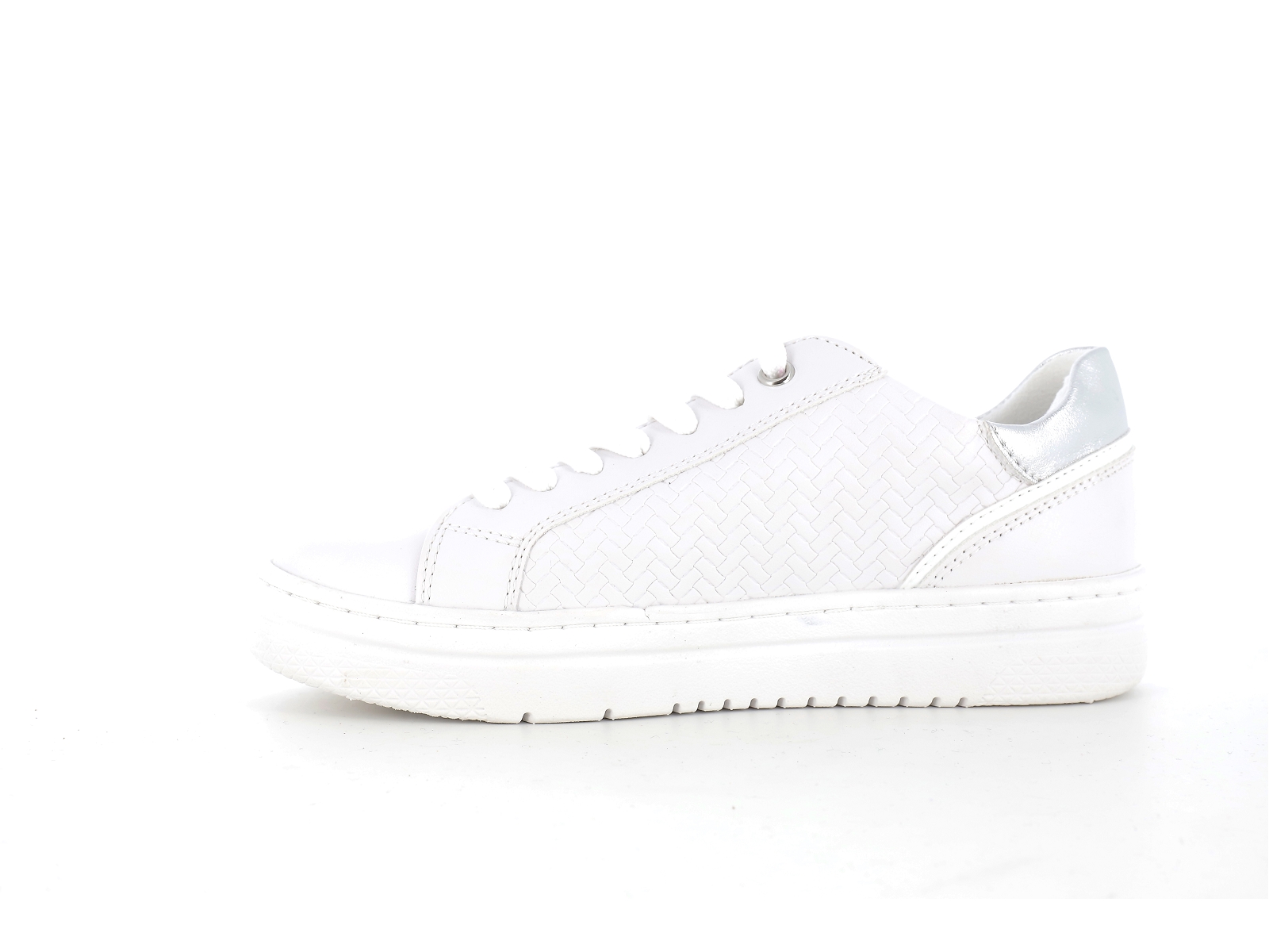 Marco tozzi-23718 Synthétique Blanc Argent