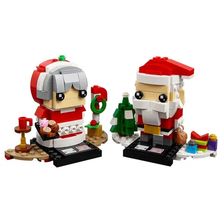 LEGO® BrickHeadz™ 40274 Weihnachten mit Herrn und Frau Weihnachtsmann!