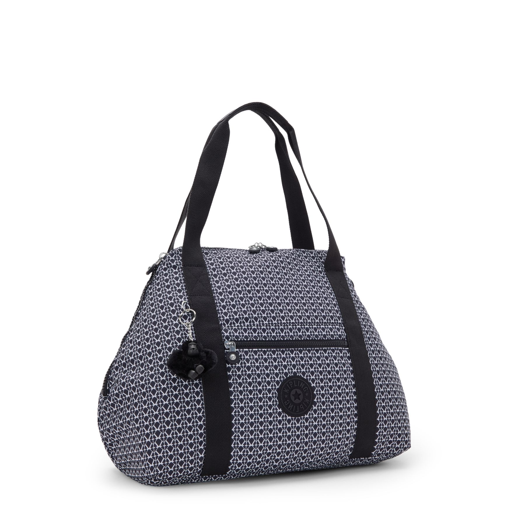 ART M Sac fourre-tout multi-usage taille moyenne avec manchon pour valise - Signature Print