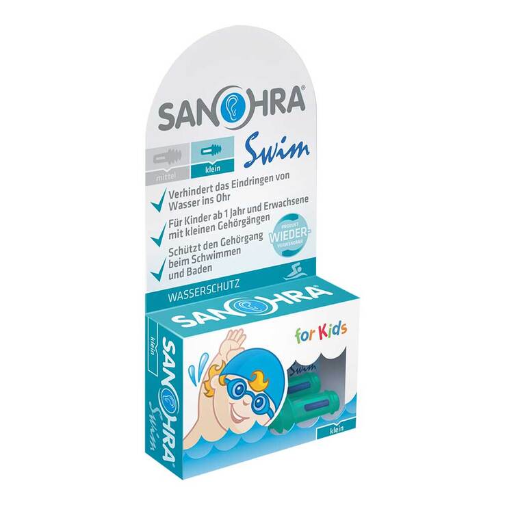Sanohra swim für Kinder Ohrenschutz, 2 St