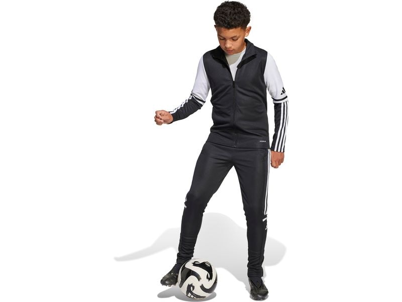 adidas Pant Training SQ25 Y 116, Schwarz/Weiss Trainingsanzughose