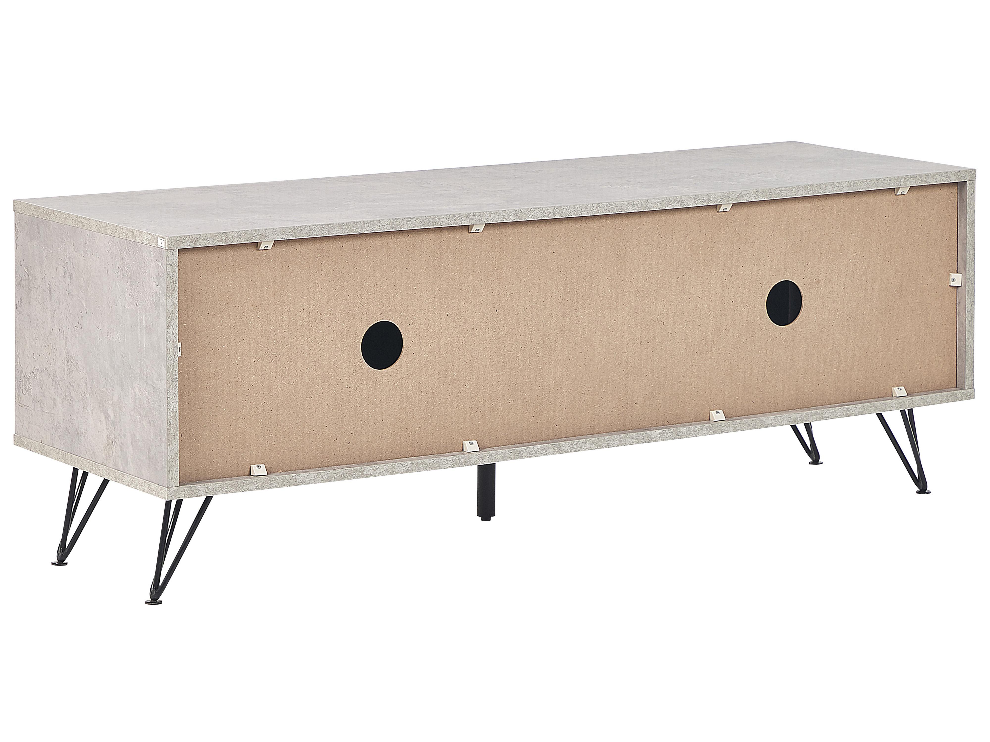 TV-meubel HALSTON Grijs beton-effect