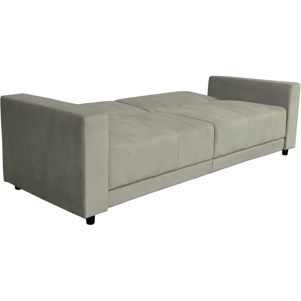Allie II - Slaapbank 3-zits in taupe fluweel