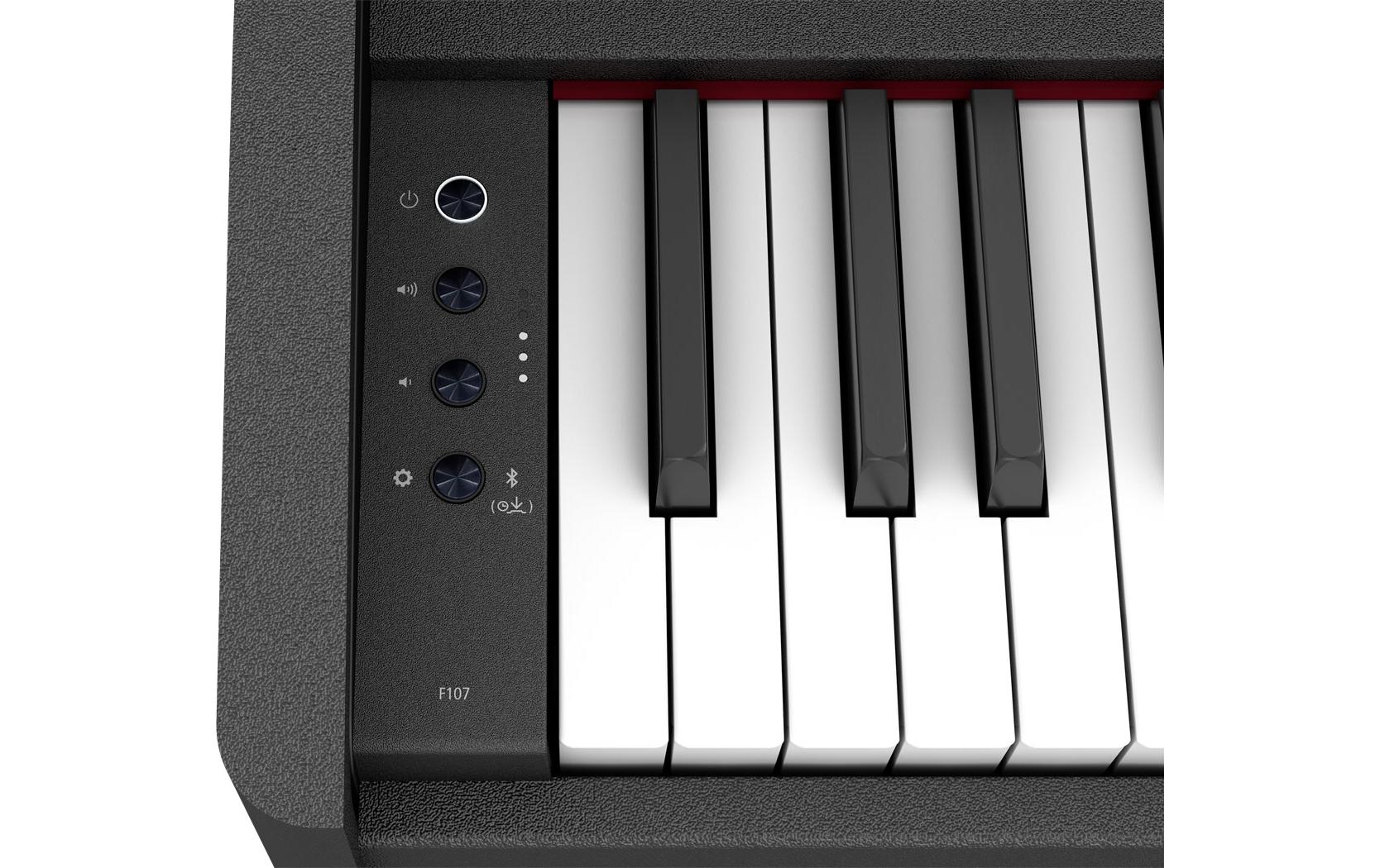 E-Piano F107 BKX<br>Der Startpunkt für Ihre Reise auf dem Piano