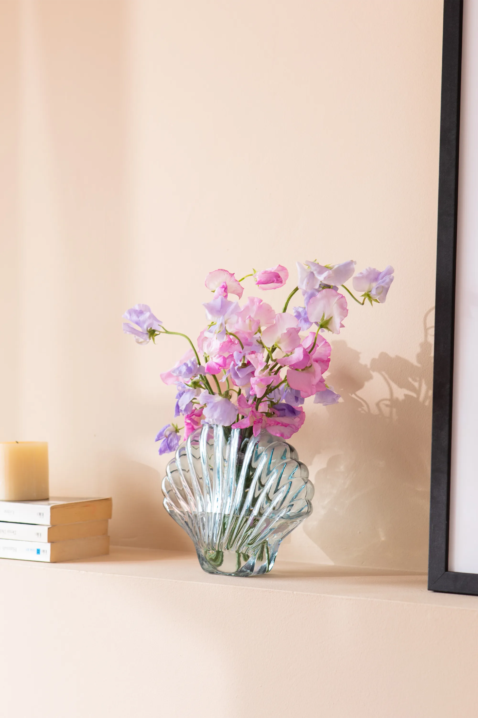 DOIY Vase Seashell Bleu