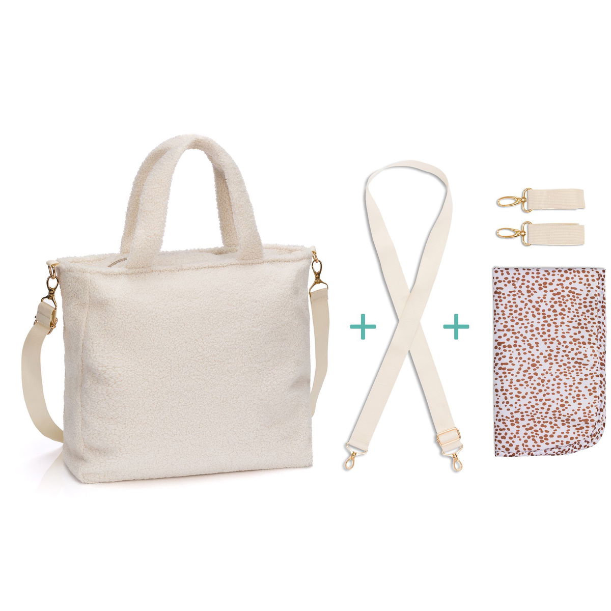 fillikidfillikid   Wickeltasche Teddy Big beige