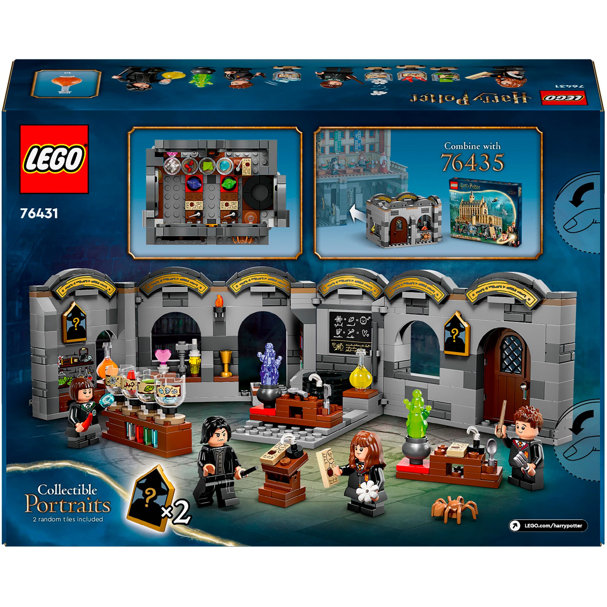 LEGO Konstruktionsspielzeug Harry Potter Schloss Hogwarts: Zaubertrankunterricht