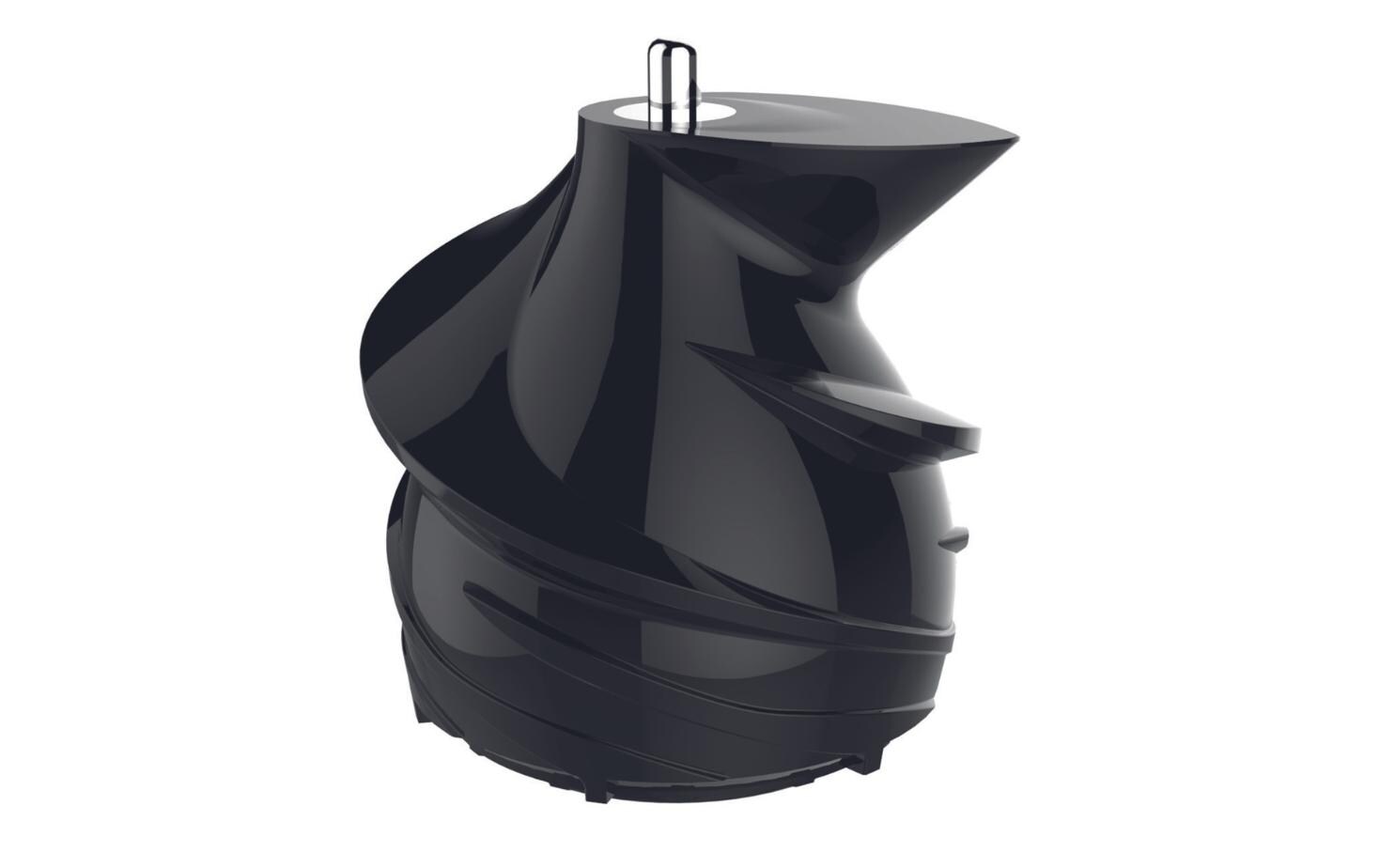 Slow Juicer Pro Chrom/Schwarz<br>Entsafter