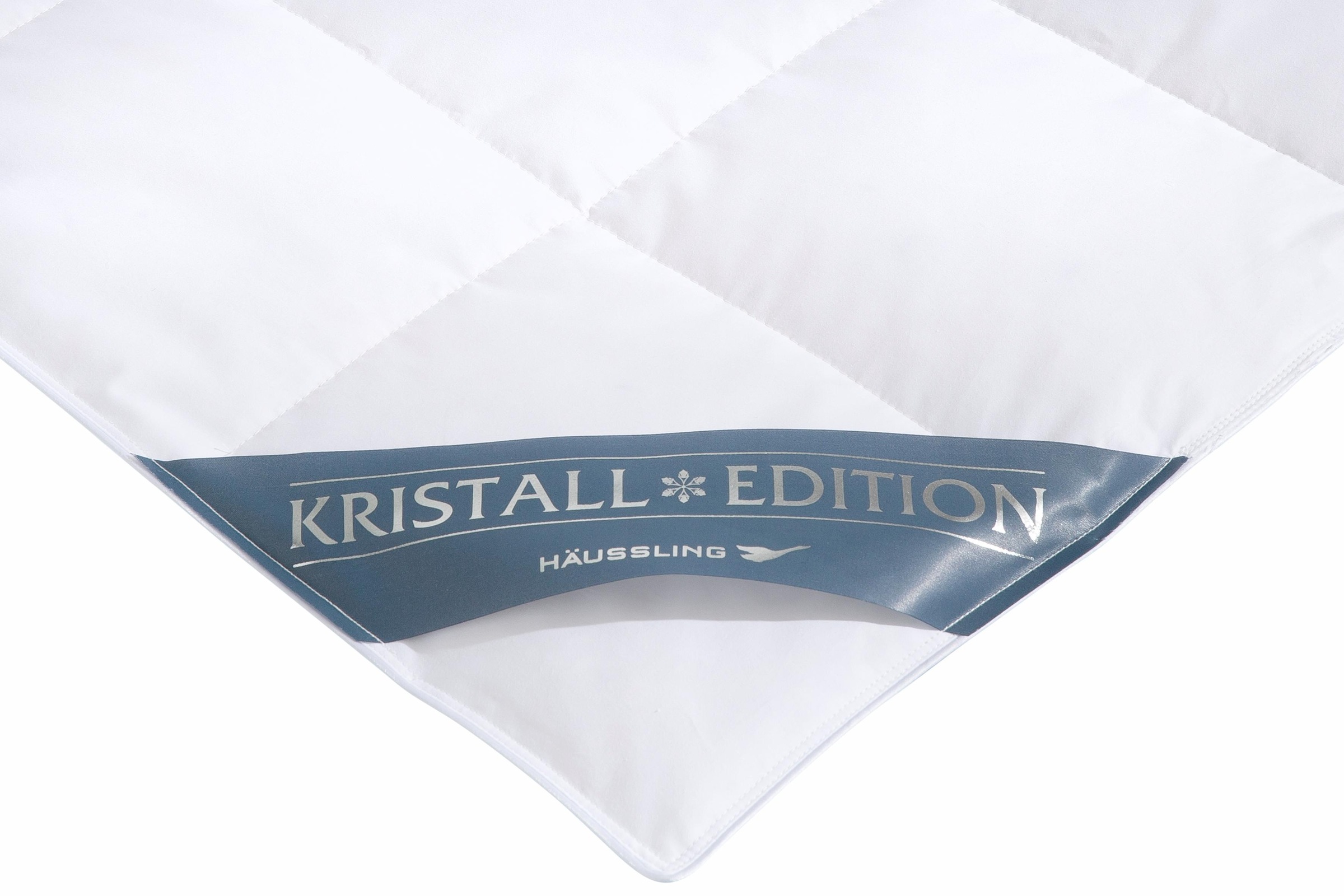 Haeussling Daunenbettdecke »Kristall Edition« leicht Füllung 60Daunen40Federn 1 Stk. tlg.