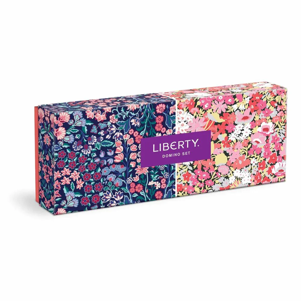 Zik Zak  Liberty Floral Wood domino