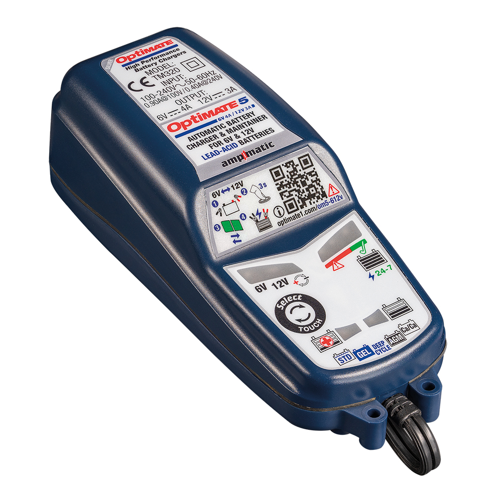 TecMate - Chargeur de batterie Optimate 5 TM320