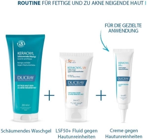 DUCRAY KERACNYL UV Fluid SPF50+, 50 ml