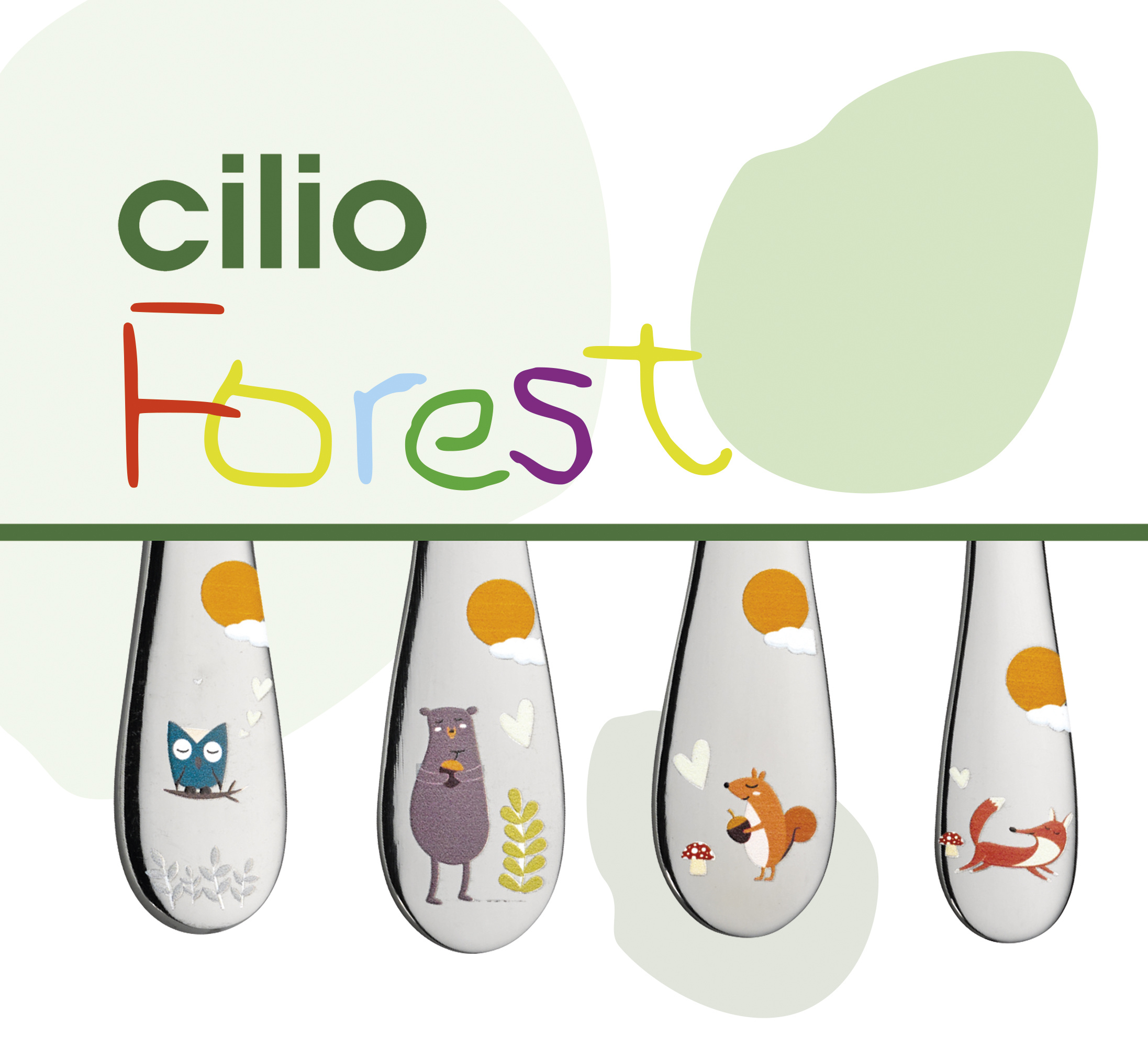 Kinderbesteck cilio FOREST