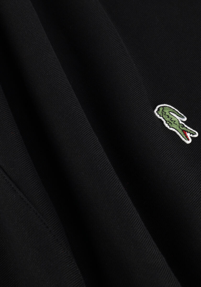 LACOSTE zwarte lacoste sweater sh9623 sweatshirt