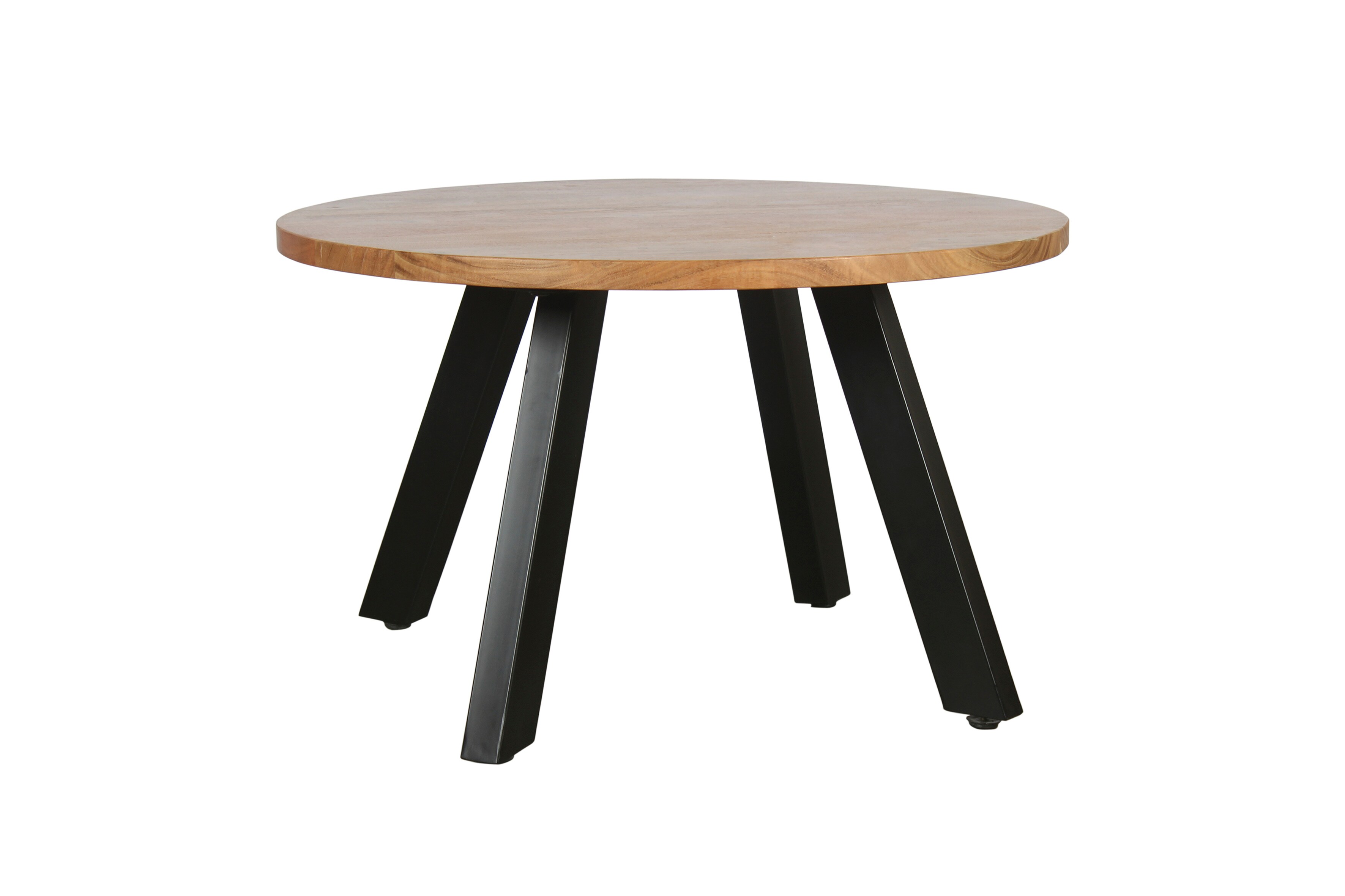 byLIVING Couchtisch LARA, Breite 75 cm, Akazie natur/schwarz