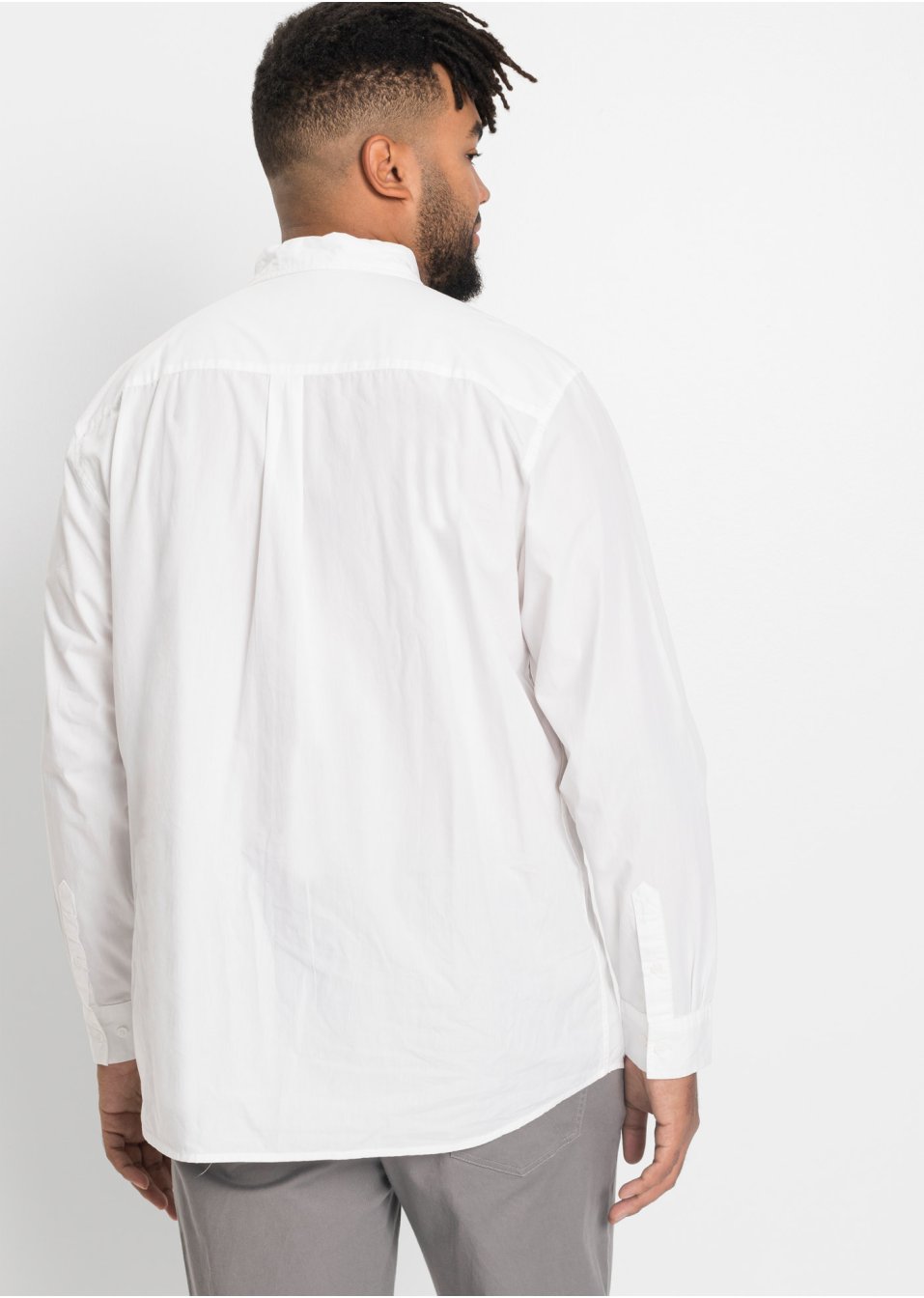 Chemise manches longues coupe confort