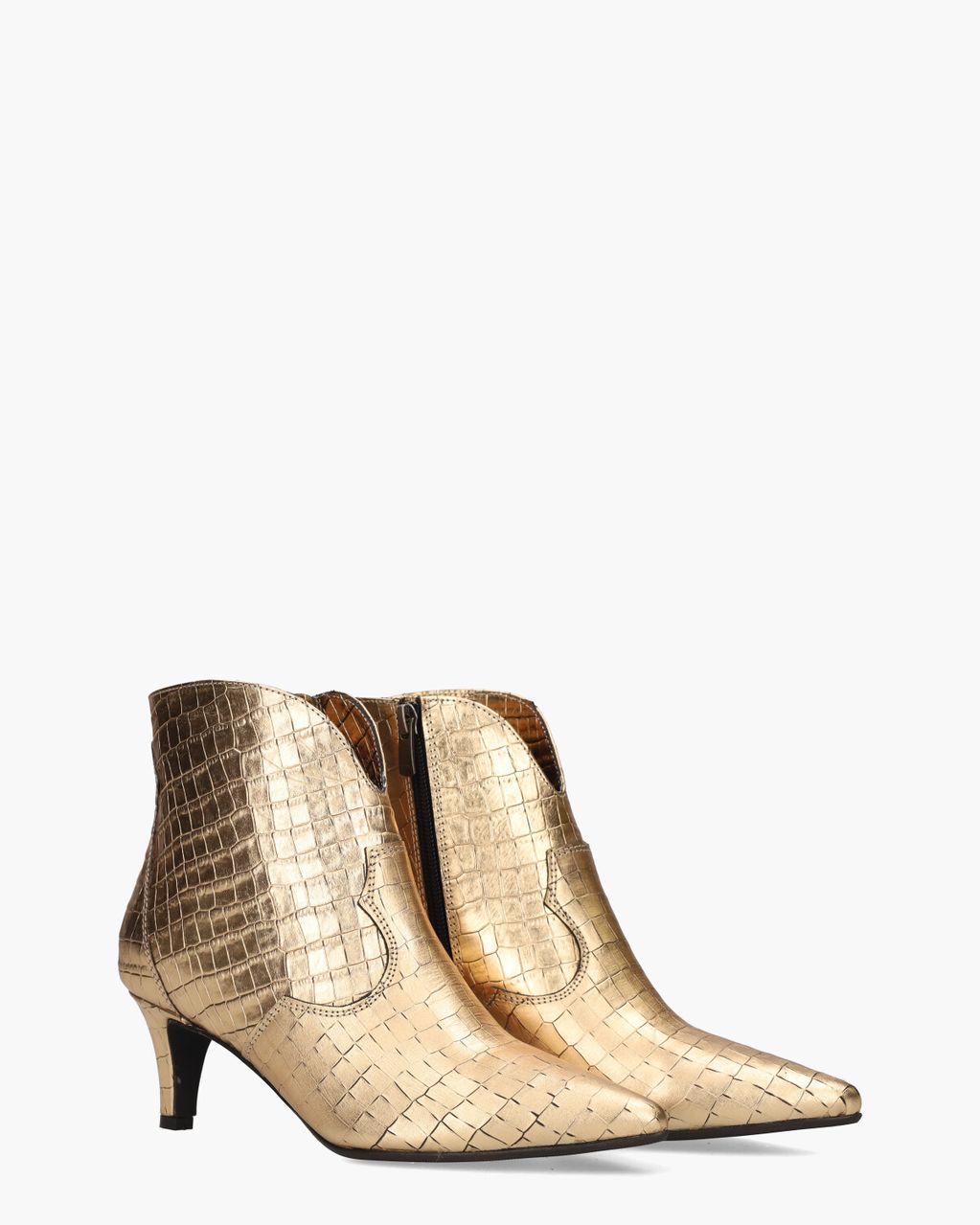 Gioia  Evi Goud Dames Enkelboots
