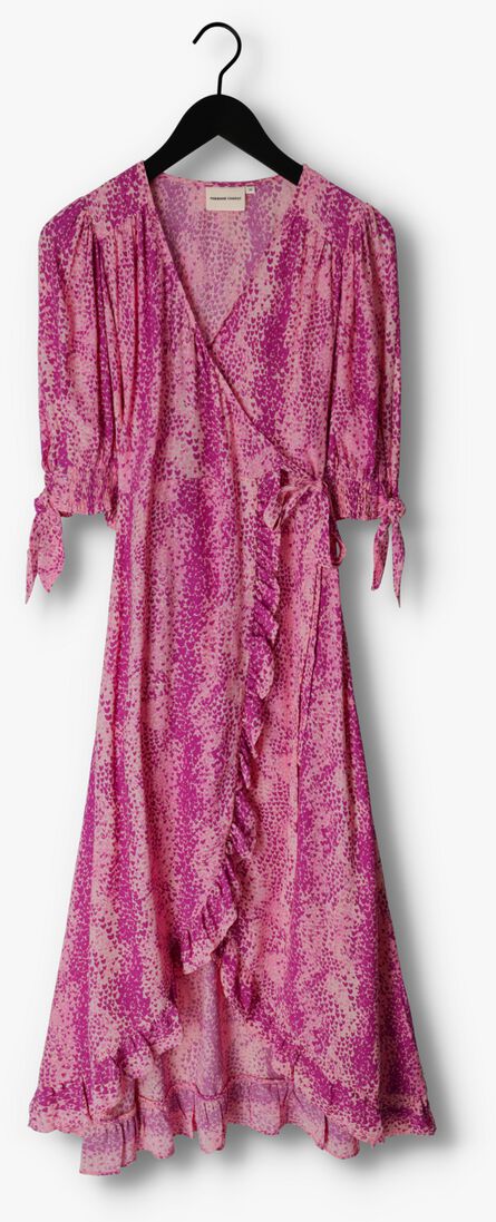 FABIENNE CHAPOT roze fabienne chapot midi jurk channa dress 93
