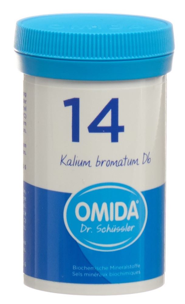 Omida Nr14 Kalium bromatum Tabl 6 D Ds 100 g