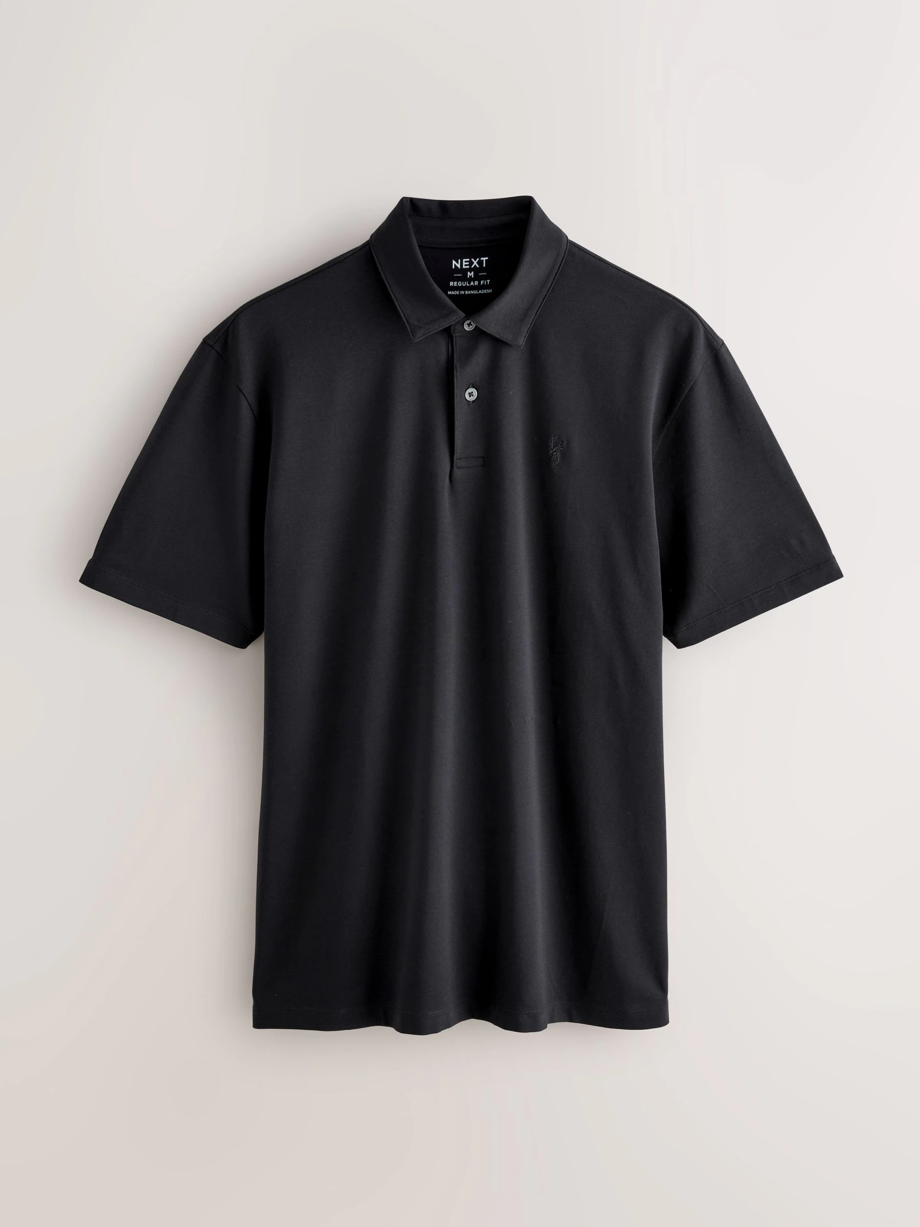 Amber/Olijf/Grijzen - Normale Pasvorm - Set van 5 jersey poloshirts met korte mouwen