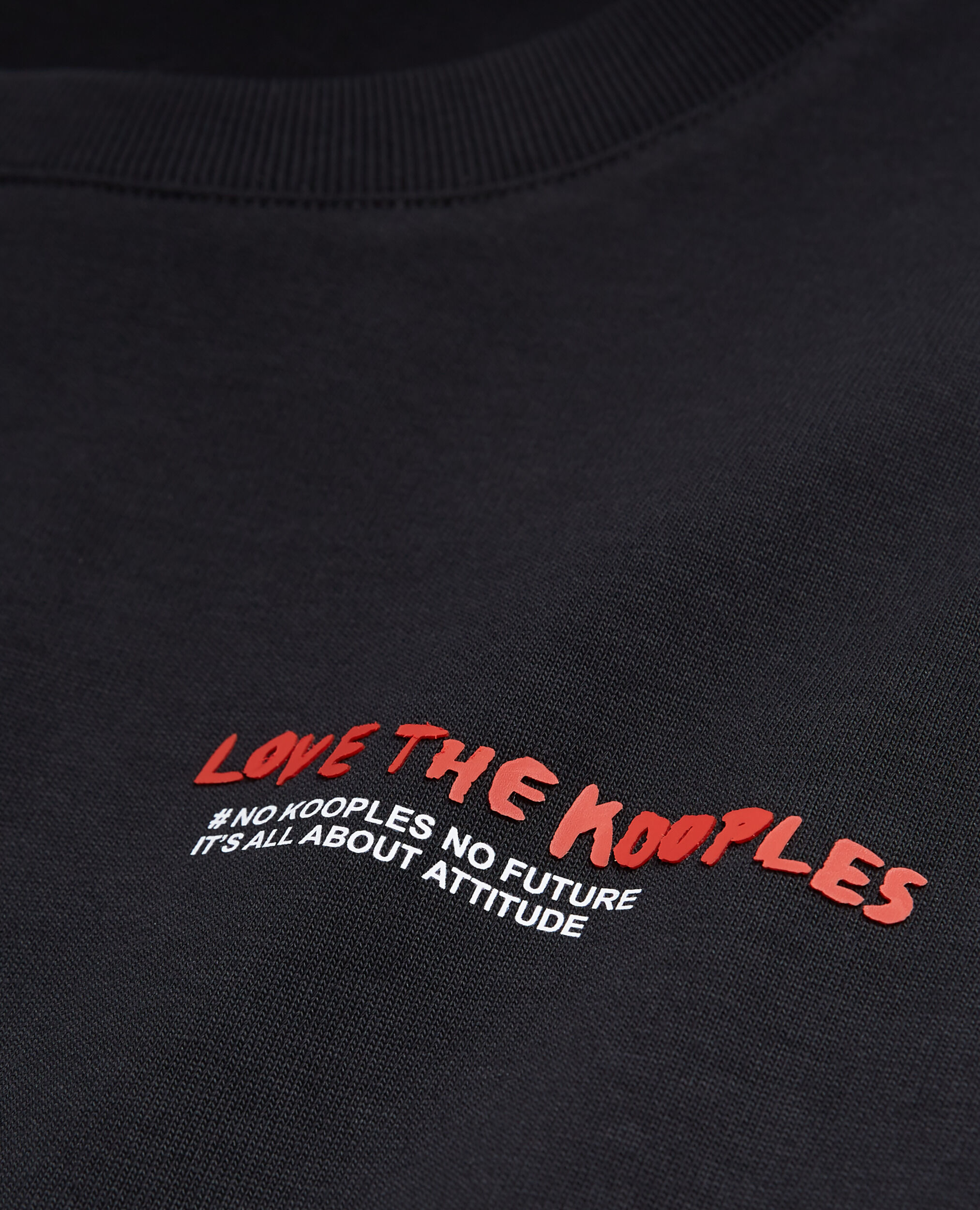 T-shirt I Love Kooples noir