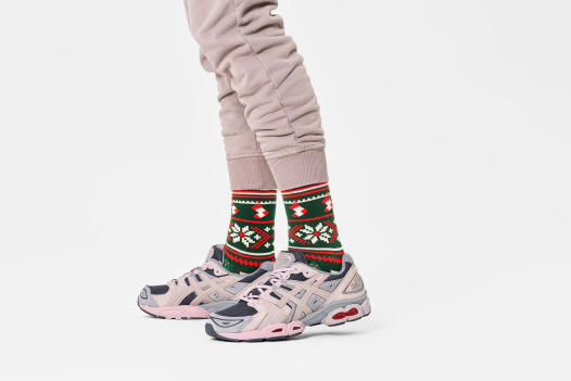 Happy Socks Christmas Sweater Sock Socken in Mehrfarbig