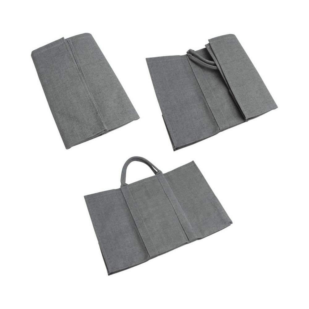 Sac à bûches en jute