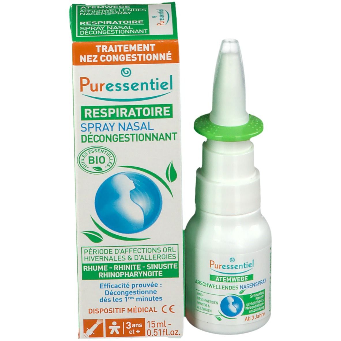 Puressentiel ATEMWEGE ABSCHWELLENDES NASENSPRAY