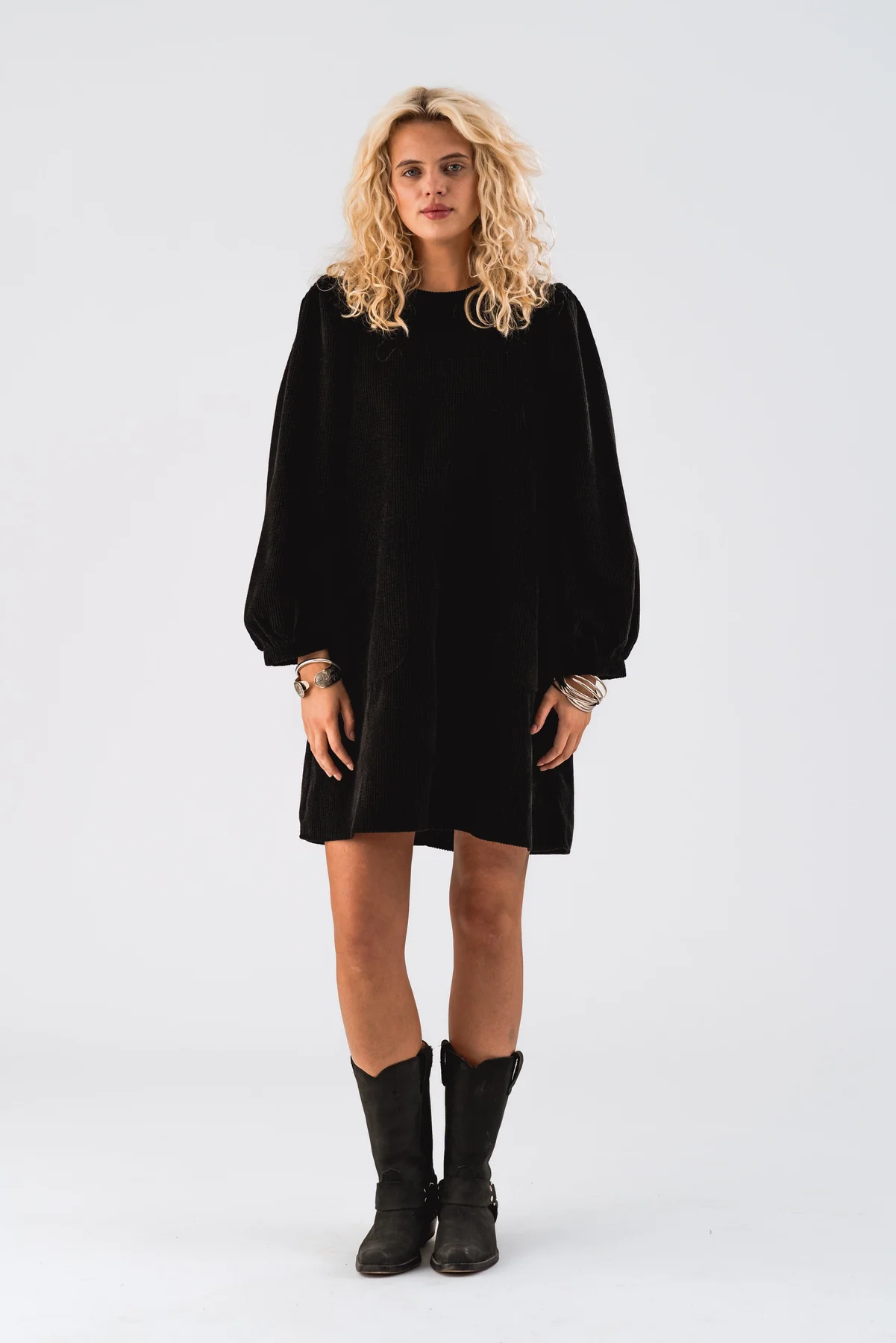 Lollys Laundry Carlall Short Dress Ls 99 black