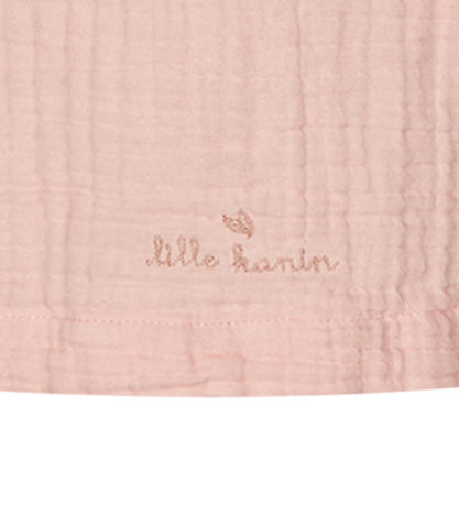 Lille Kanin Bådek?be - Musselin - Rose Smoke