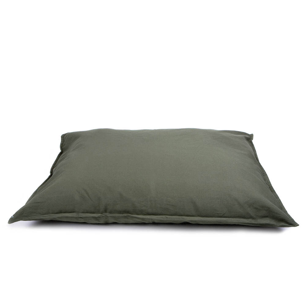Lex & Max Tivoli - Hondenkussen - Mosgroen - 70x100x14 cm - L
