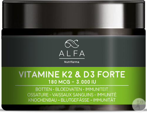 Alfa Vitamine K2D3 Forte 90 Gélules