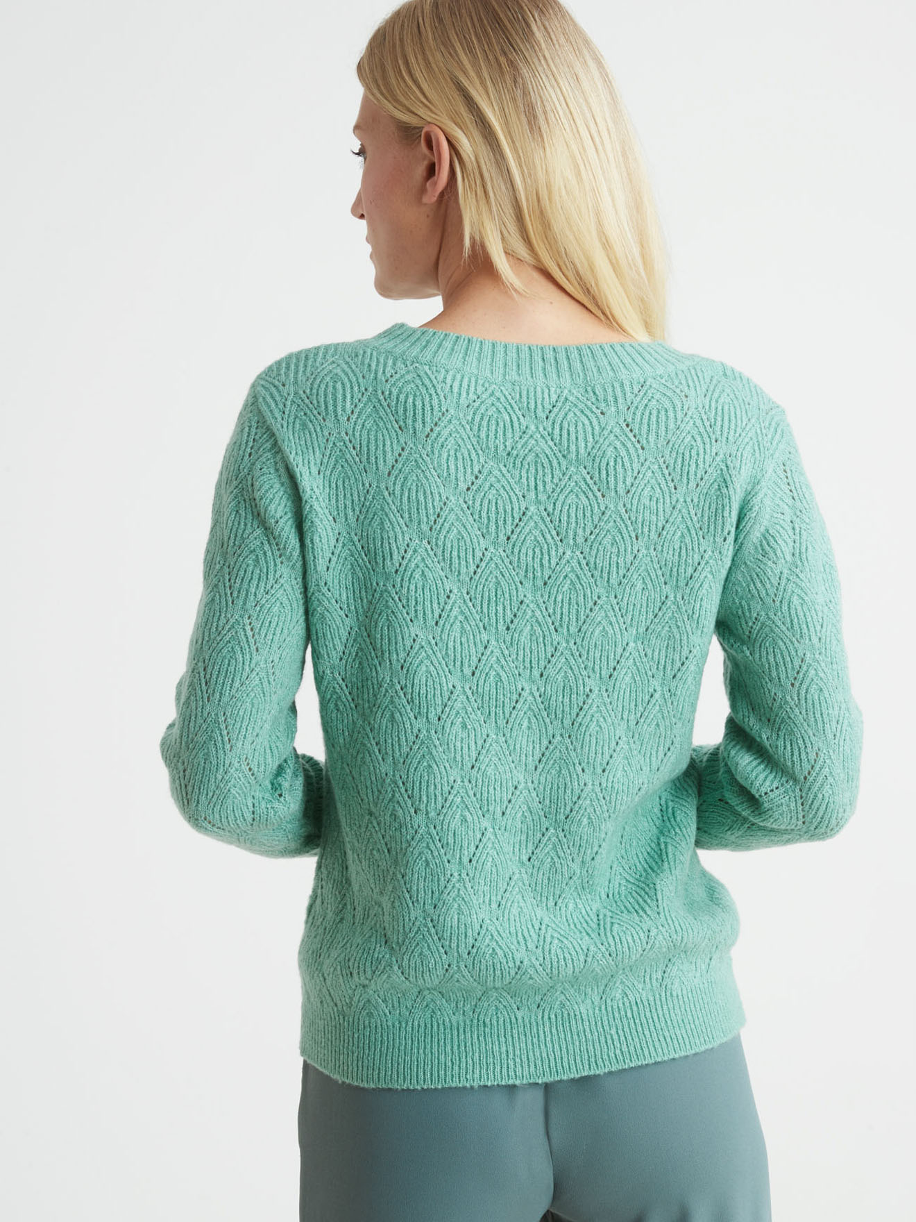 Pull maille fantaisie