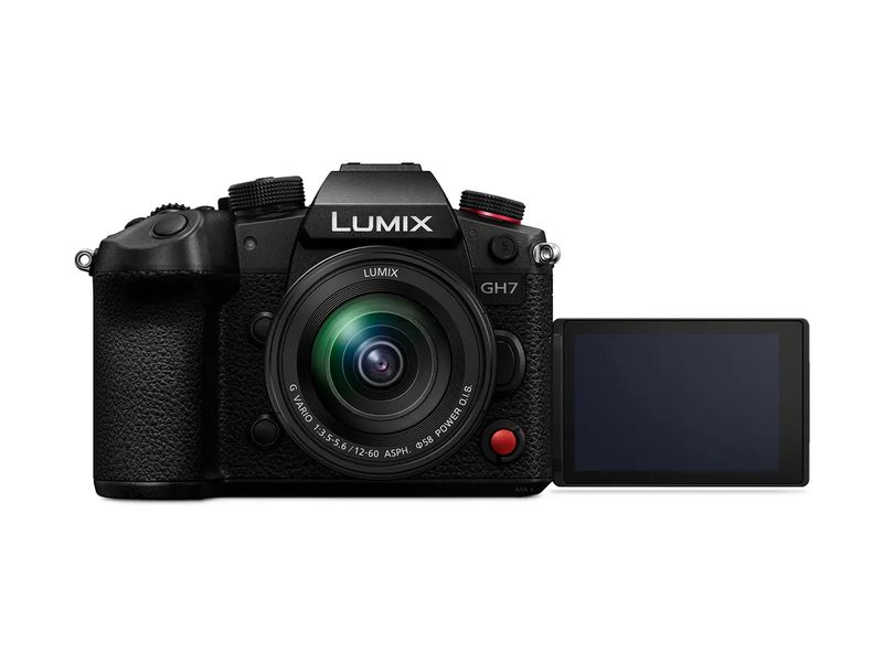 Panasonic Fotokamera GH7M Micro Four Thirds spiegellose Kamera mit 12-60mm Standard-Zoomobjektiv