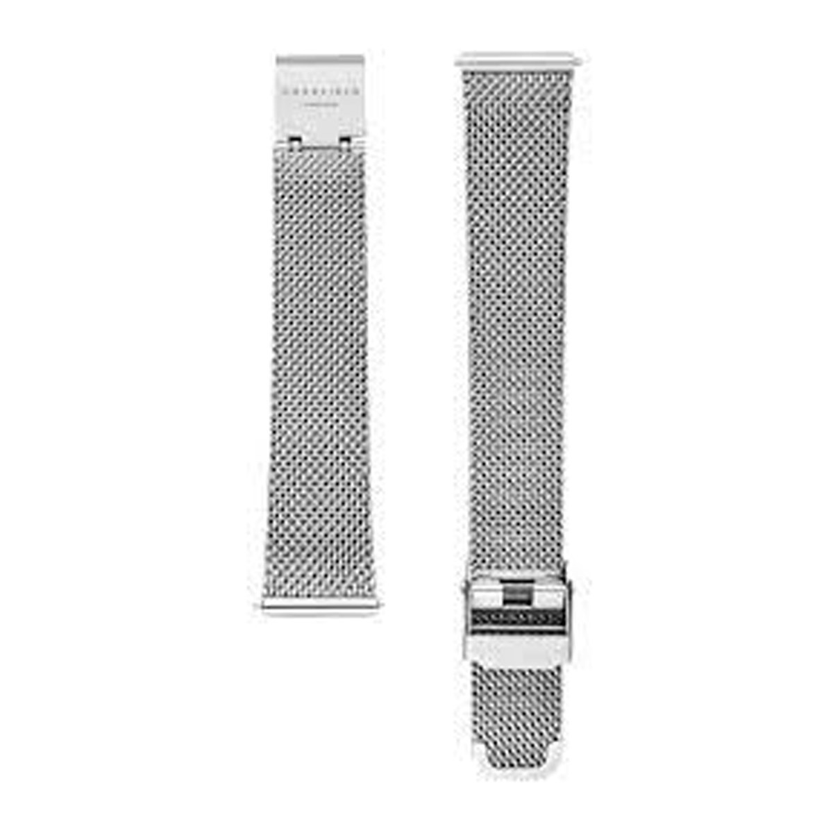 Montre femme Rosefield Pearl Edit maille mailanaiseargentée