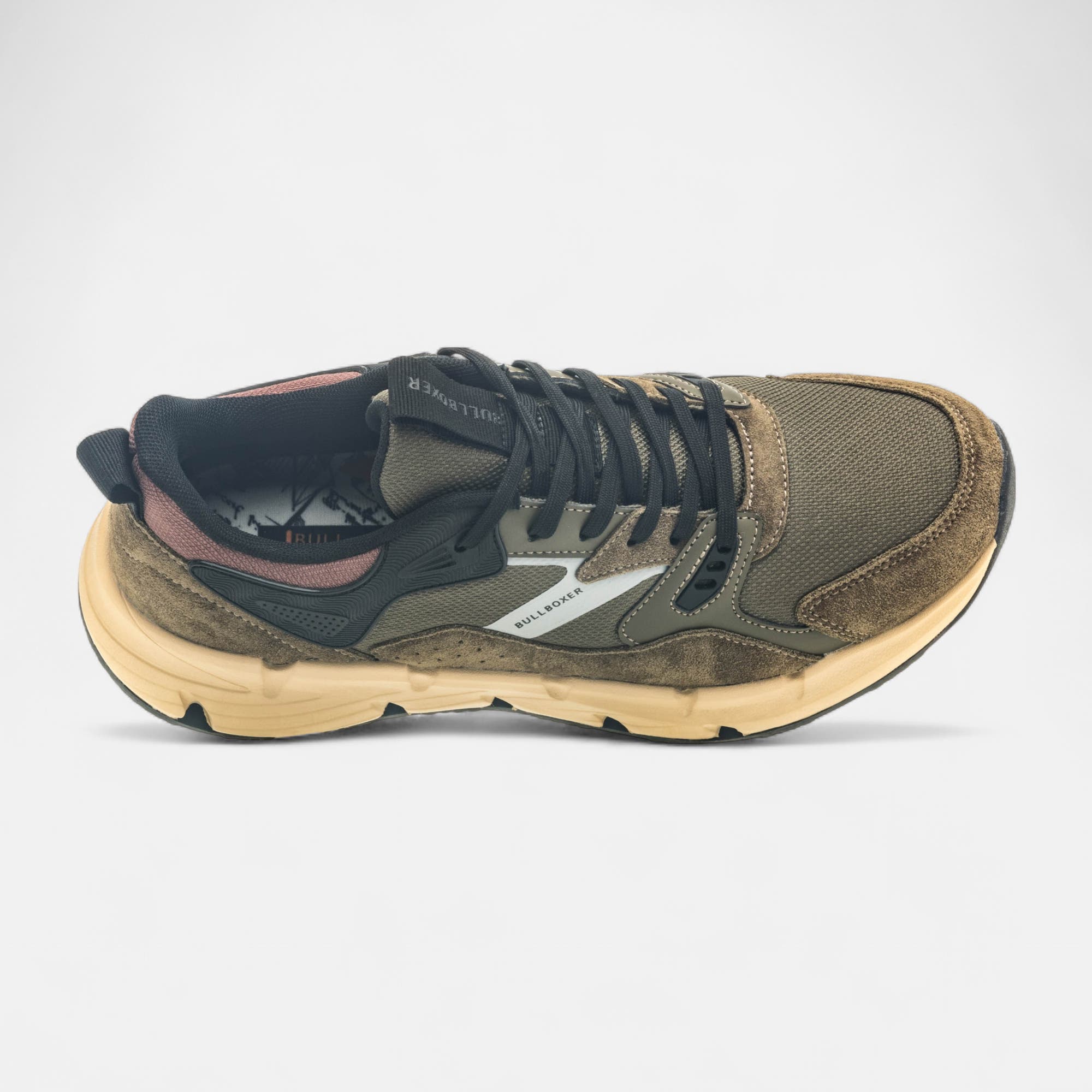 Baskets basses Homme kaki