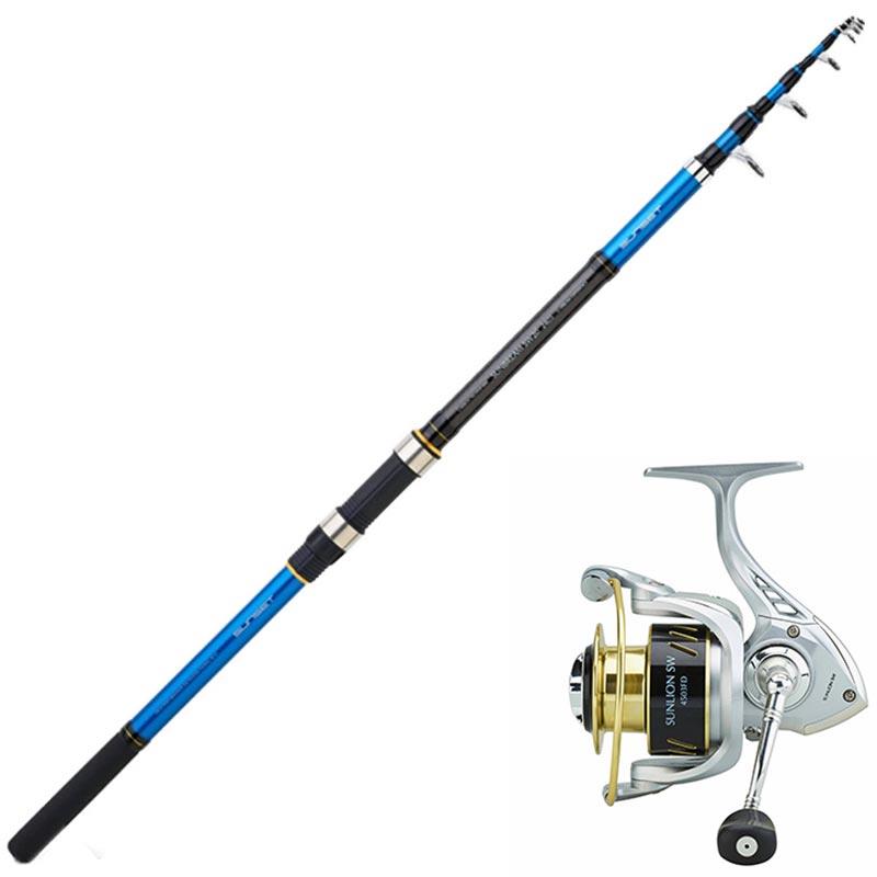Ensemble Télescopique Sunset Sunbream Sw20 + Sunlion Swf 4503 Fd