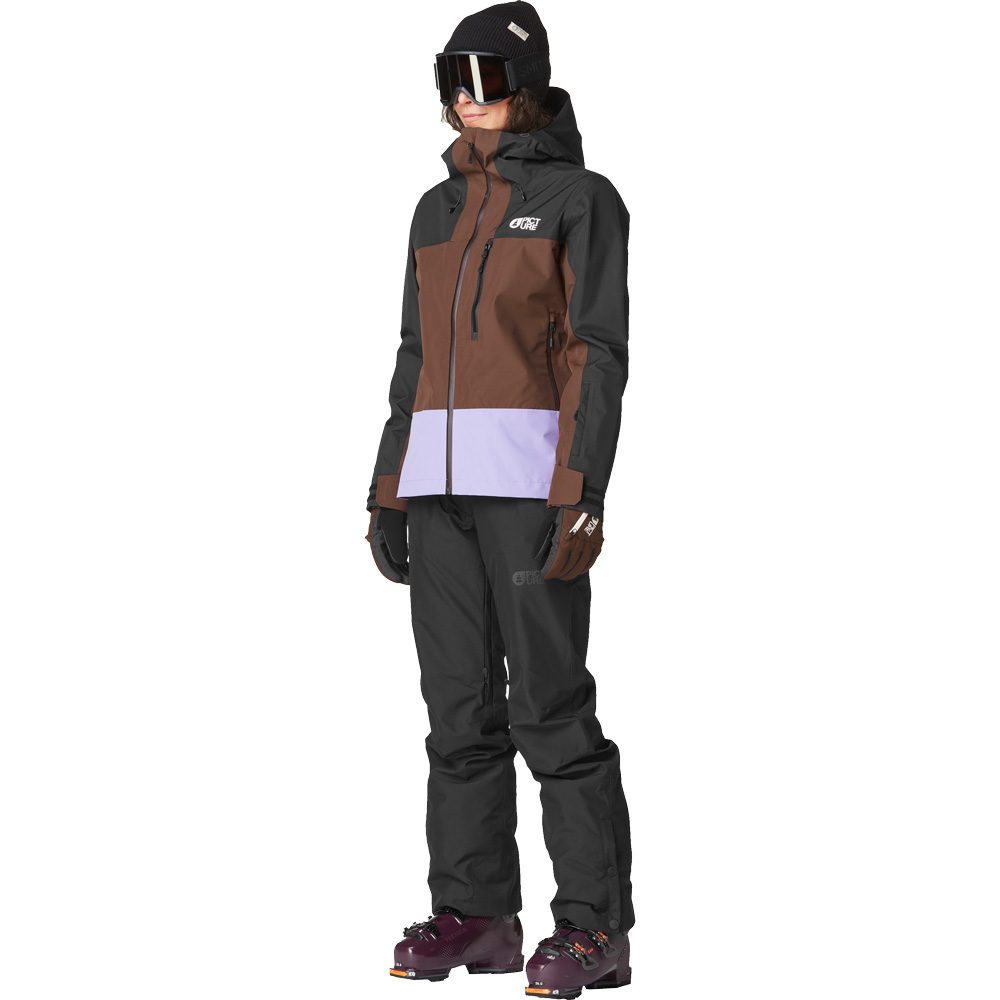 Picture Sylva 3L Hardshelljacke Damen black chicory