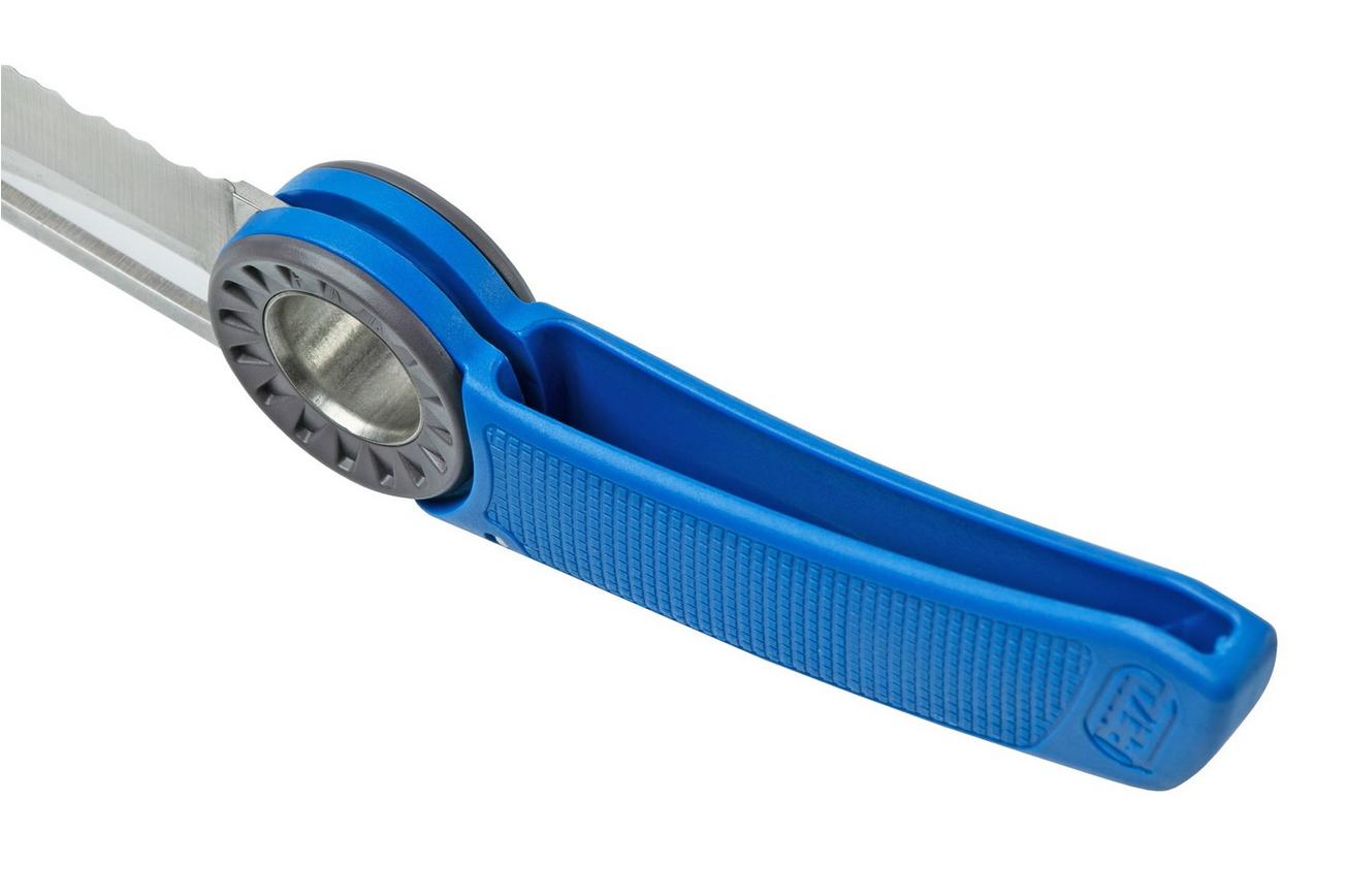 Petzl Spatha S92AB, blauw, zakmes