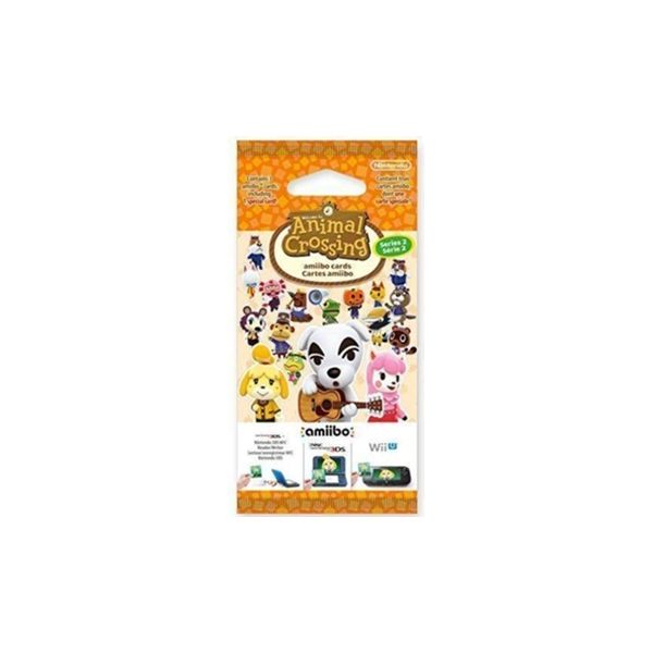 Nintendo Pack 3 Cartões Amiibo Animal Crossing HHD   Álbum 2ª Série
