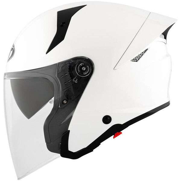 kyt - Casque TTR-Jet Plain Blanc