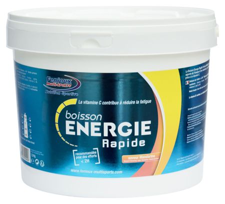 Boisson énergétique Fenioux Multi-Sports Energie Rapide Mandarine - 1.5kg