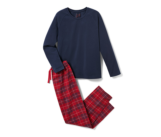 Kinder-Flanell-Pyjama