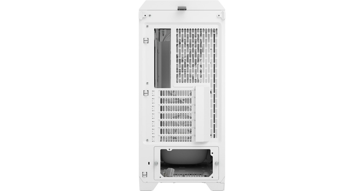 Fractal DesignMeshify 3 midi tower behuizing  (Wit | 2x USB-A | 1x USB-C | Tempered Glass)