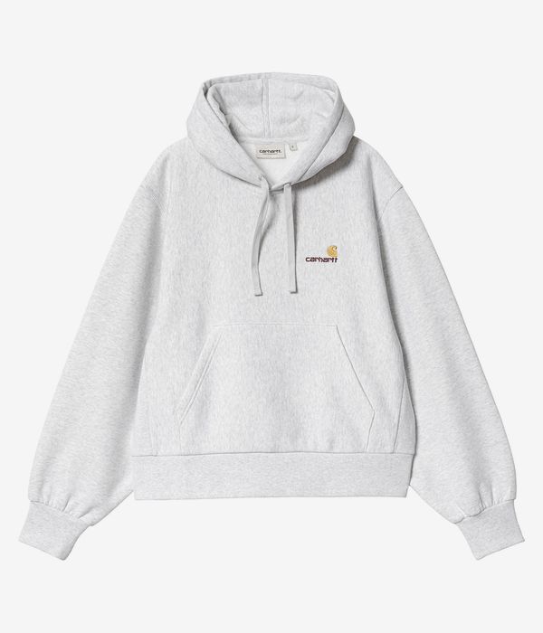 Carhartt WIP W' HD American Script Hoodie women (ash heather)