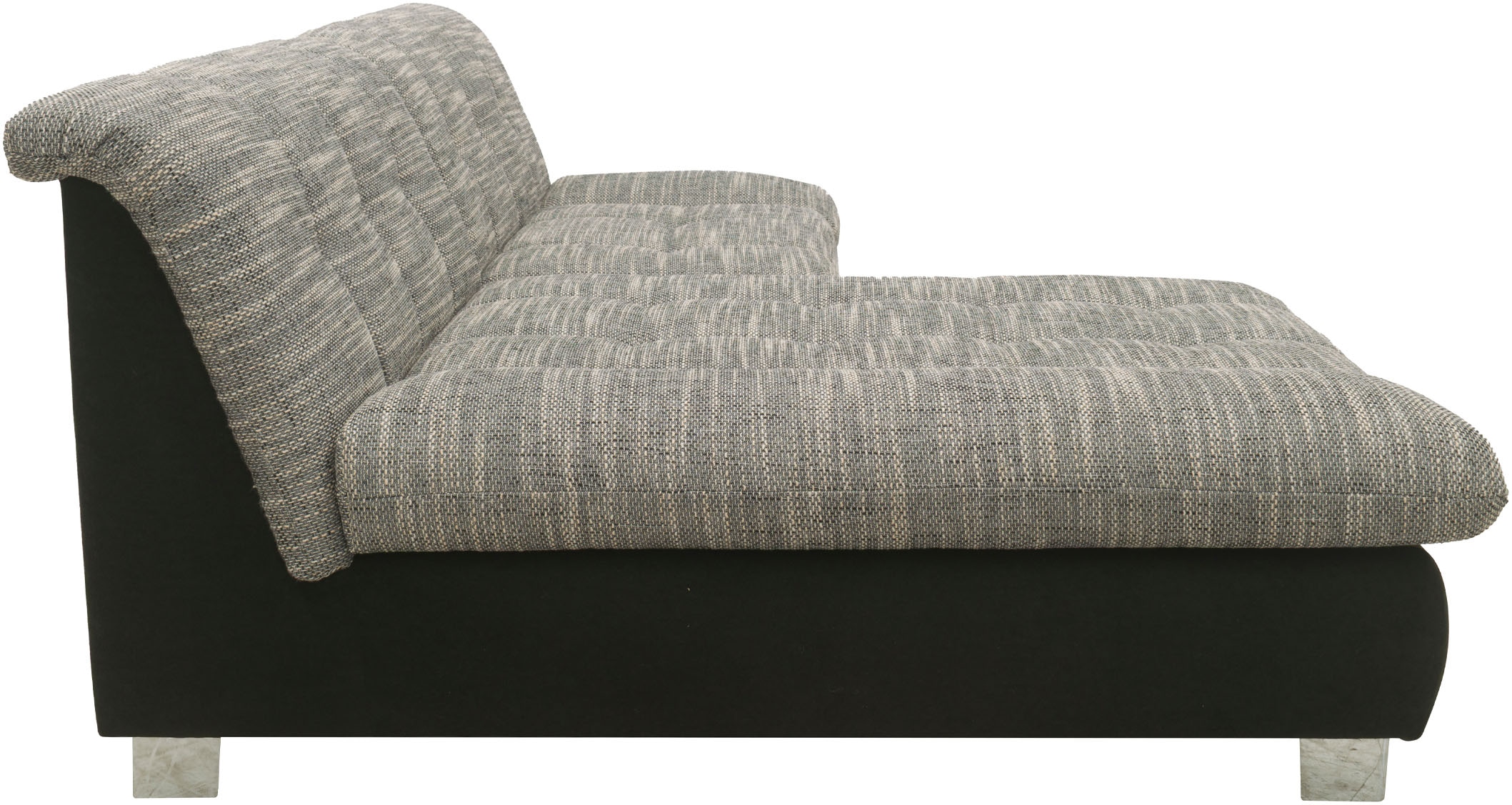 DOMO collection Ecksofa »100031 kompakte Stellmasse, komfortabel und bequem, L-Form« wahlweise mit Bettfunktion und Armteilverstellung. Breite 234 cm