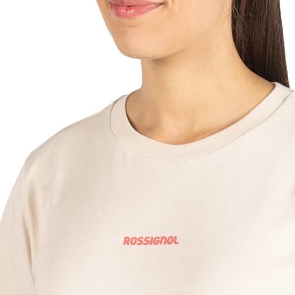 T-shirt ROSSIGNOL W WATERFALL TEE WHITECAP SA