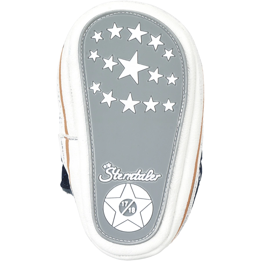 Sterntaler Babyschuh Steppmuster marine