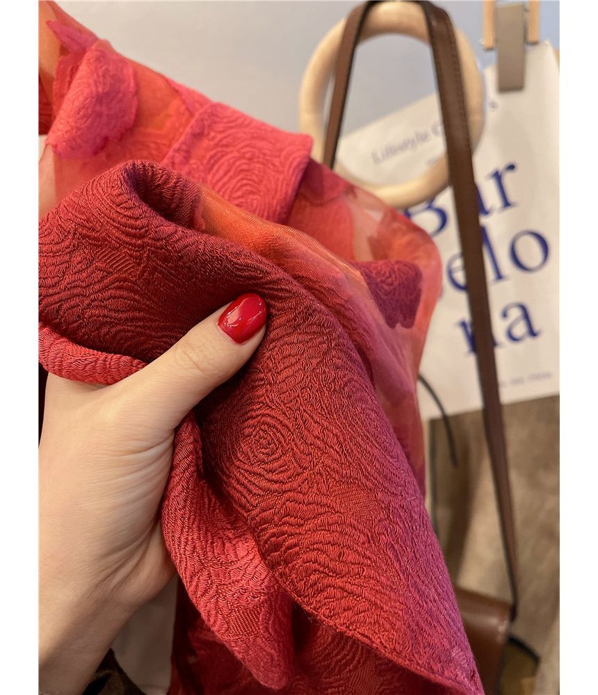 Combon - Rozen Organza Sjaal