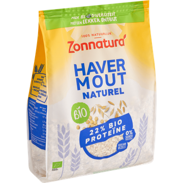 Zonnatura Bio Havermout Naturel 375 g